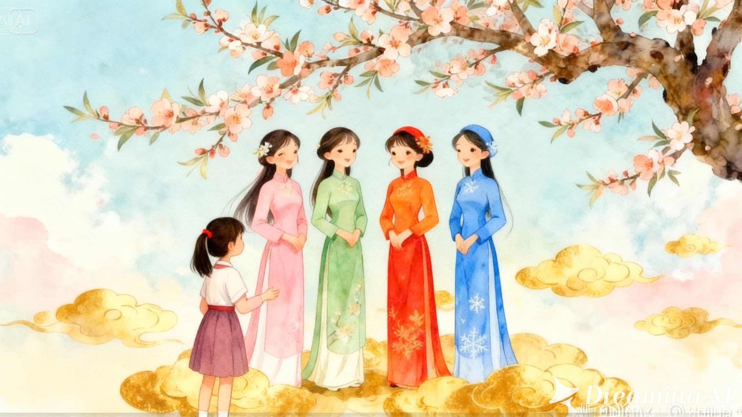 Nếu được gặp bốn nàng tiên, em sẽ nói gì để các nàng hiểu rằng mùa nào cũng quan trọng?